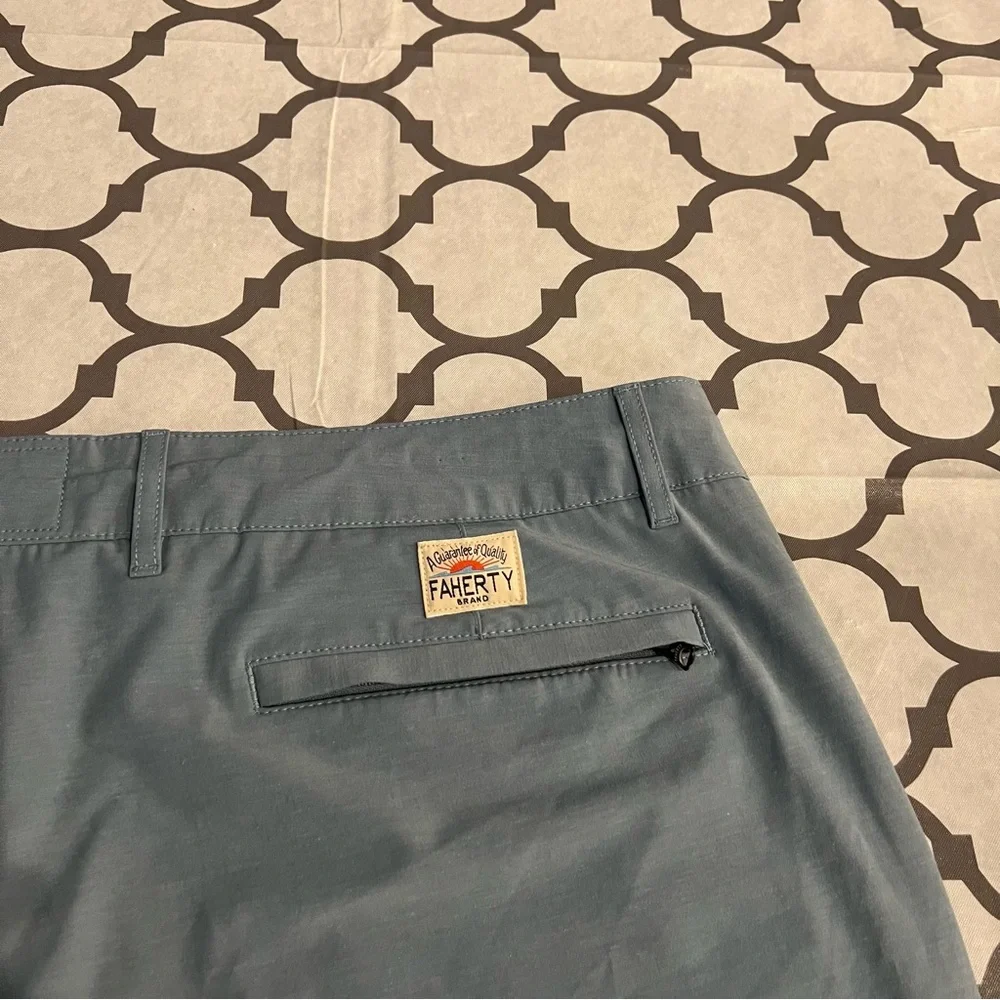Faherty All Day Shorts Men’s 40 Stretch Drawstring Comfort Golf Athletic $98